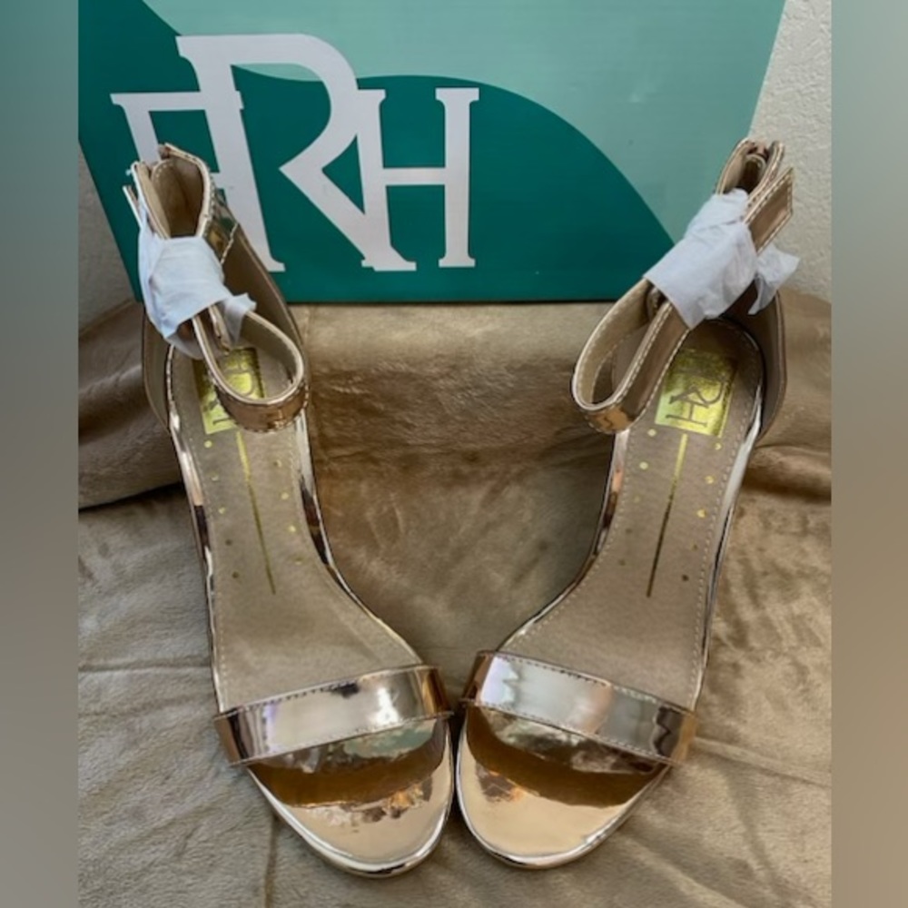 FRH Constance-01 Gold heels
